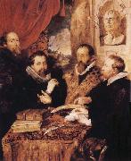 Peter Paul Rubens The Four Philosophers France oil painting artist